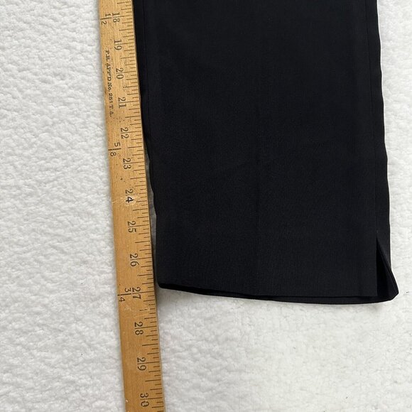 J. Crew Women's 365 Easy Stretch Waist Career Trouser Pants Size 10 Black - Picture 9 of 13